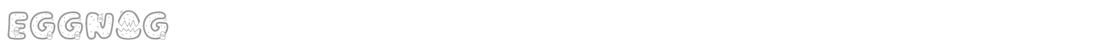 Eggnog font preview